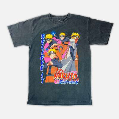 Naruto Shippuden - Believe It T-shirt - Crunchyroll Exclusive